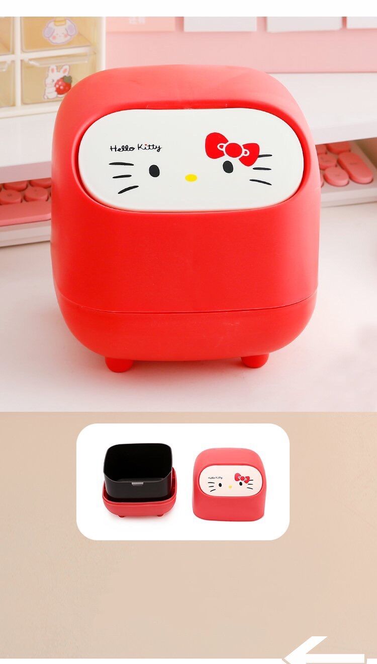 Thùng rác để bàn Hello Kitty - Melody