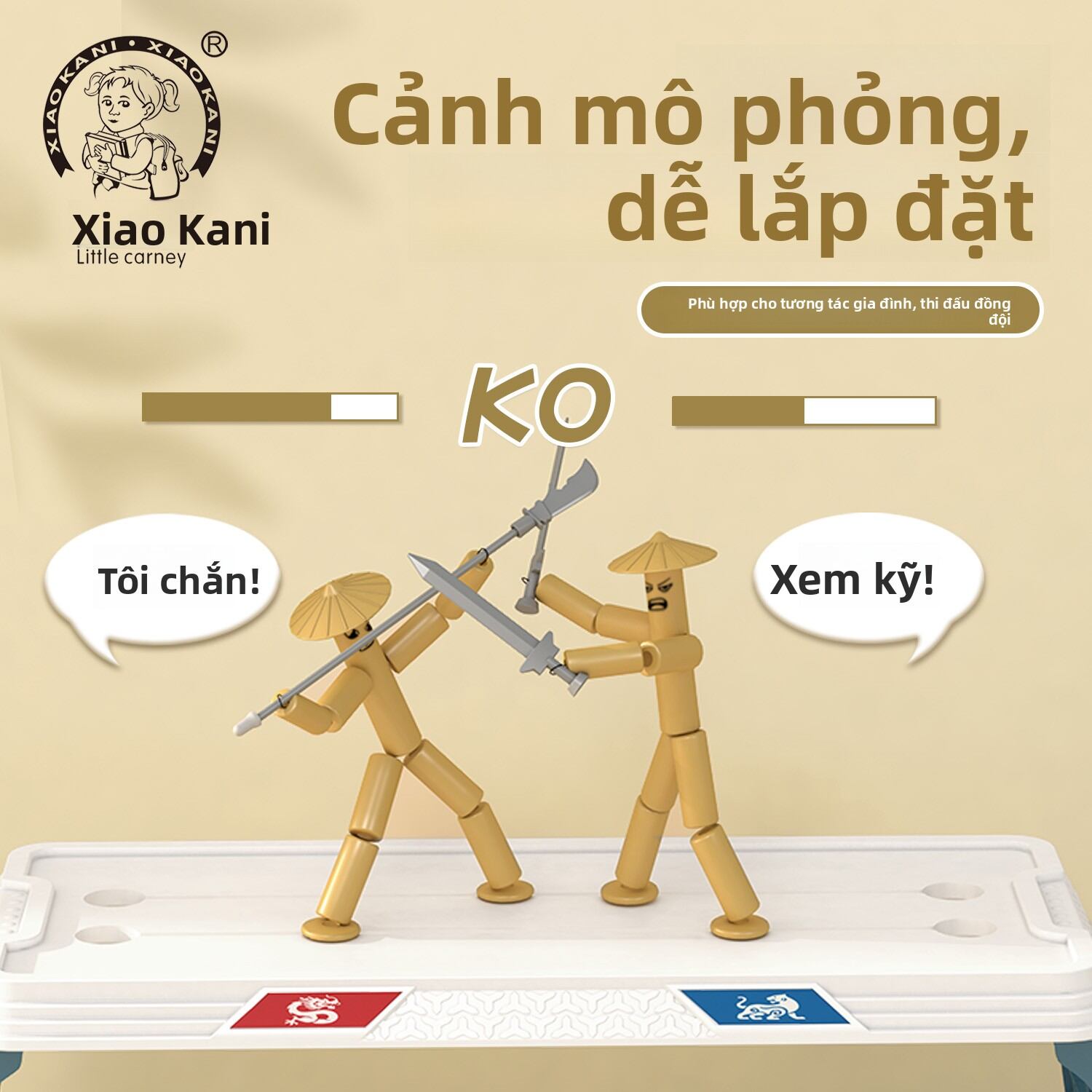 Bộ Đồ Chơi Chiến Đấu Hai Người DIY