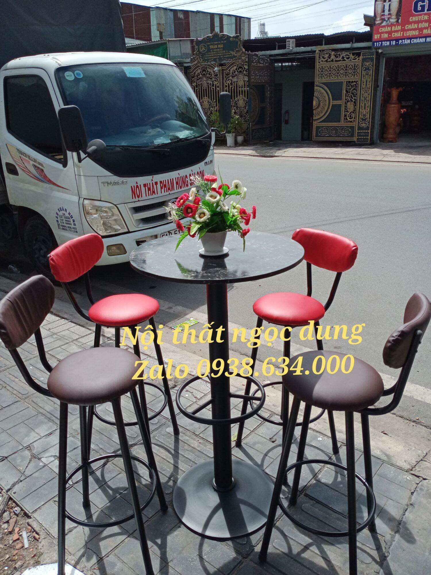 ghế quầy bar nệm