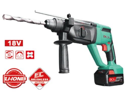[Trả góp 0%]MÁY KHOAN BÊ TÔNG DÙNG PIN 18V DCA ADZC02-24EK