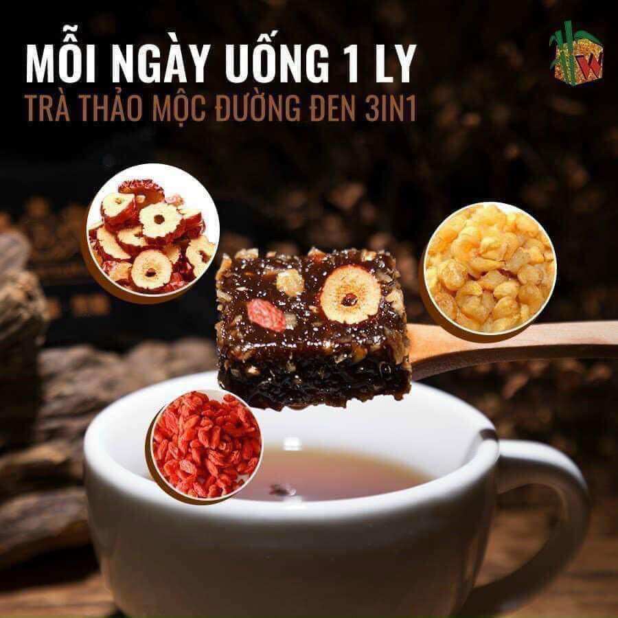 Trà Táo Đỏ Kỷ Tử Đường Nâu 500gr