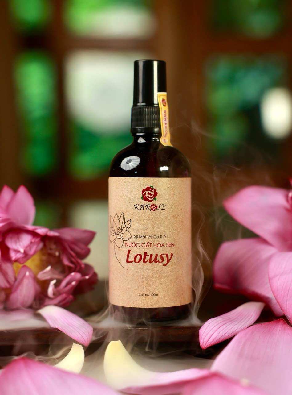 Nước cất hoa sen karose lotusy 100ml