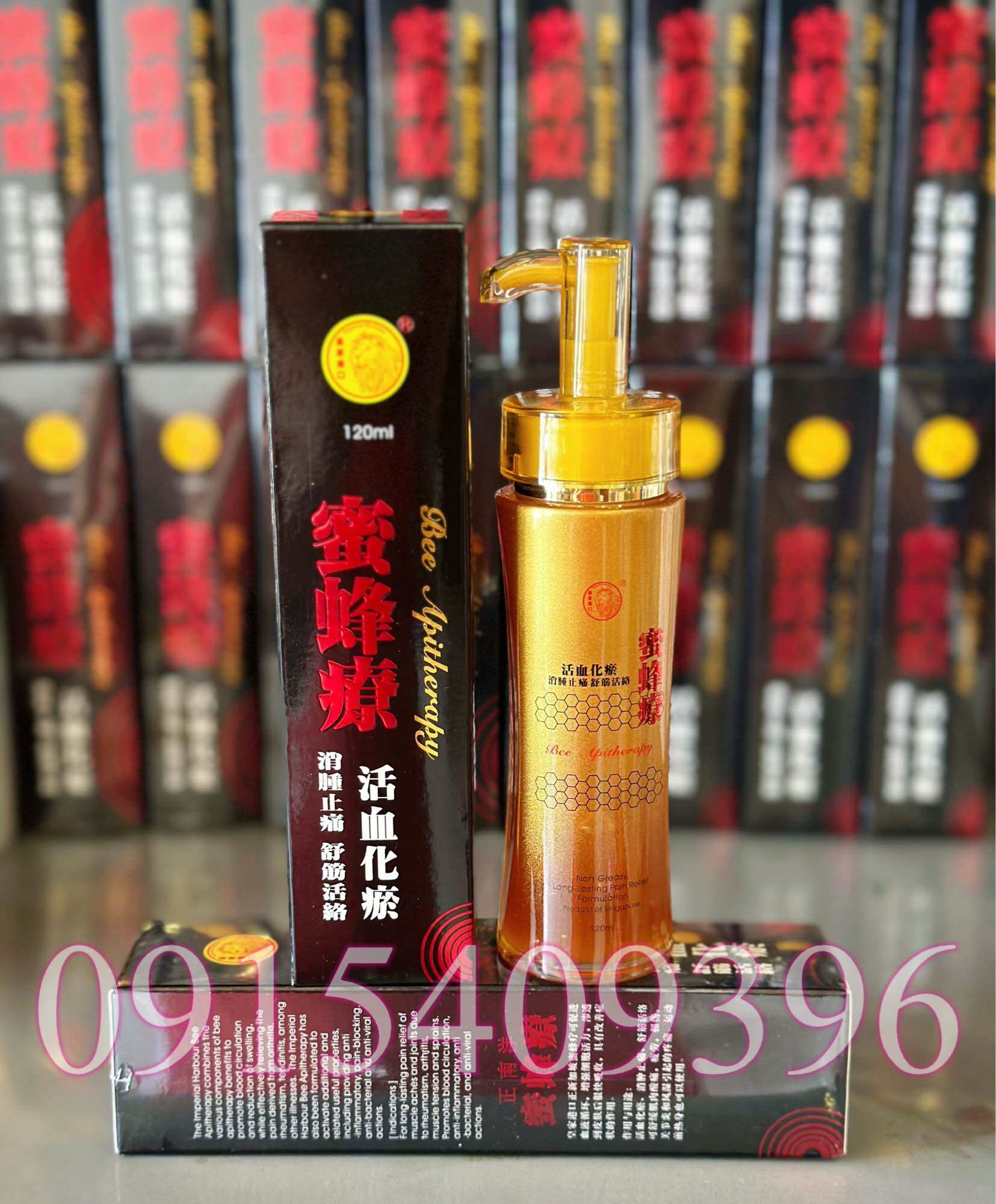 Dầu nọc ong singapore imperial harbour bee apitherapy 100ml
