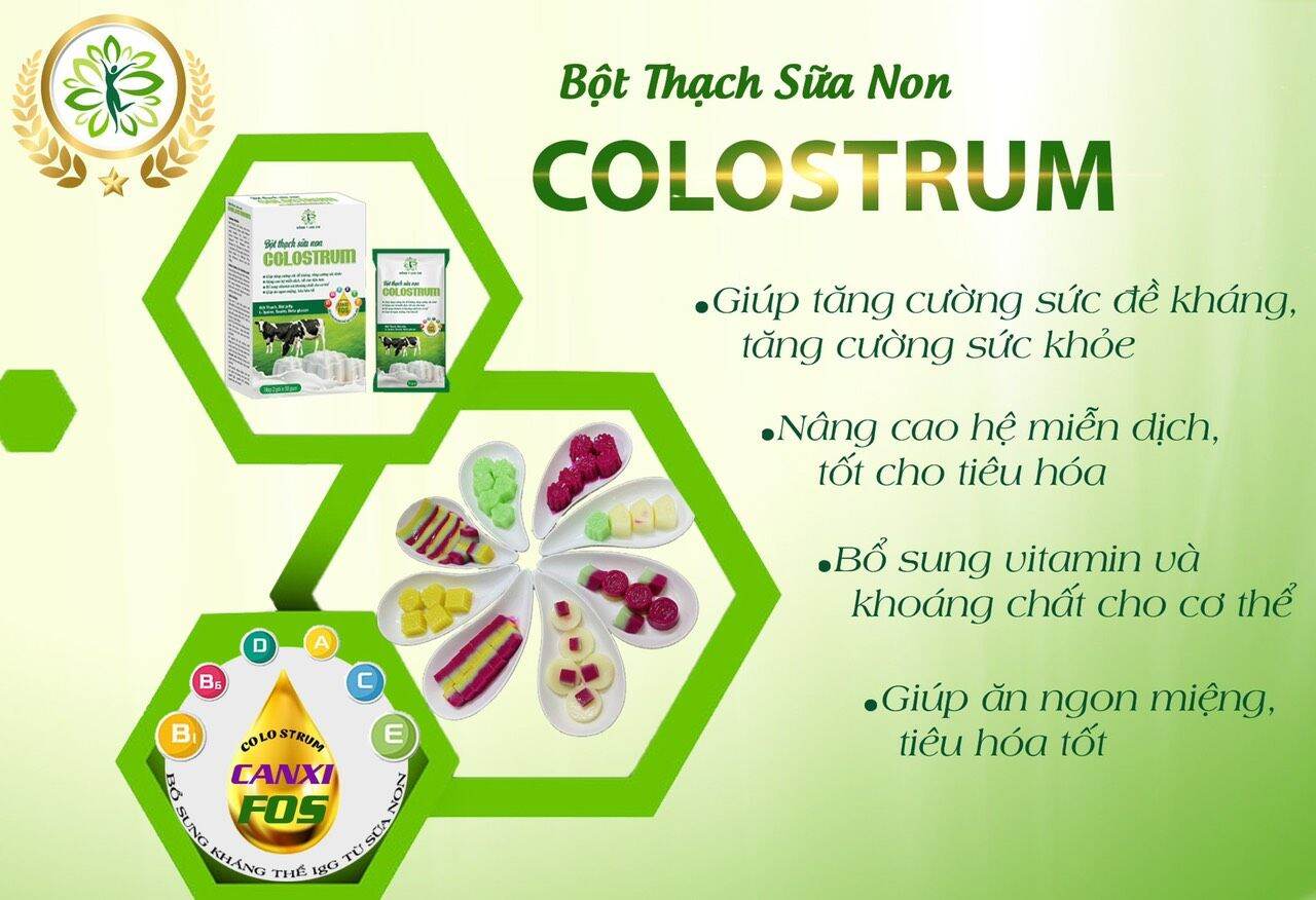 Bột thạch sữa non Lan Chi : tôtt hệ tiê u hó a