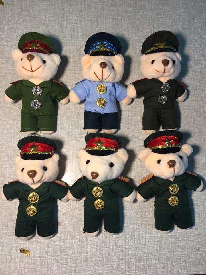 Móc khoá bộ đội công an
