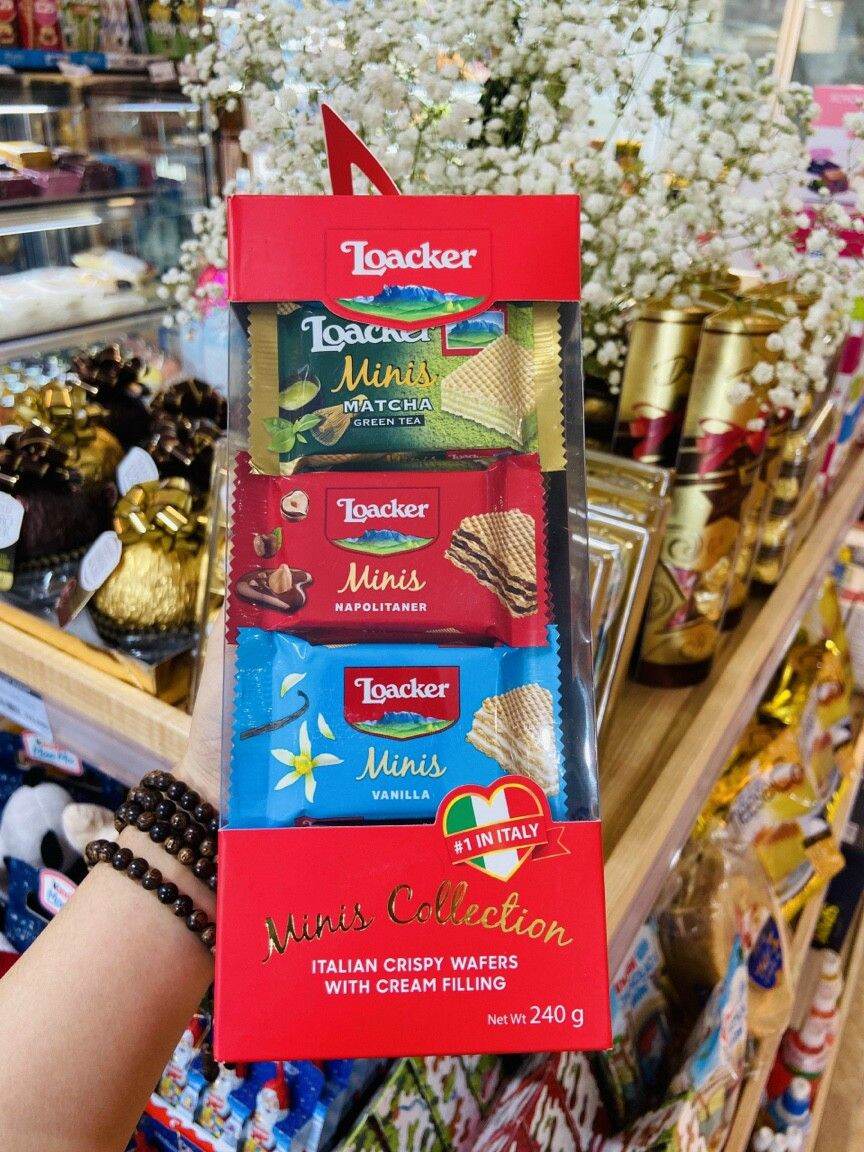 Bánh Xốp Loacker Minis Collection 240g