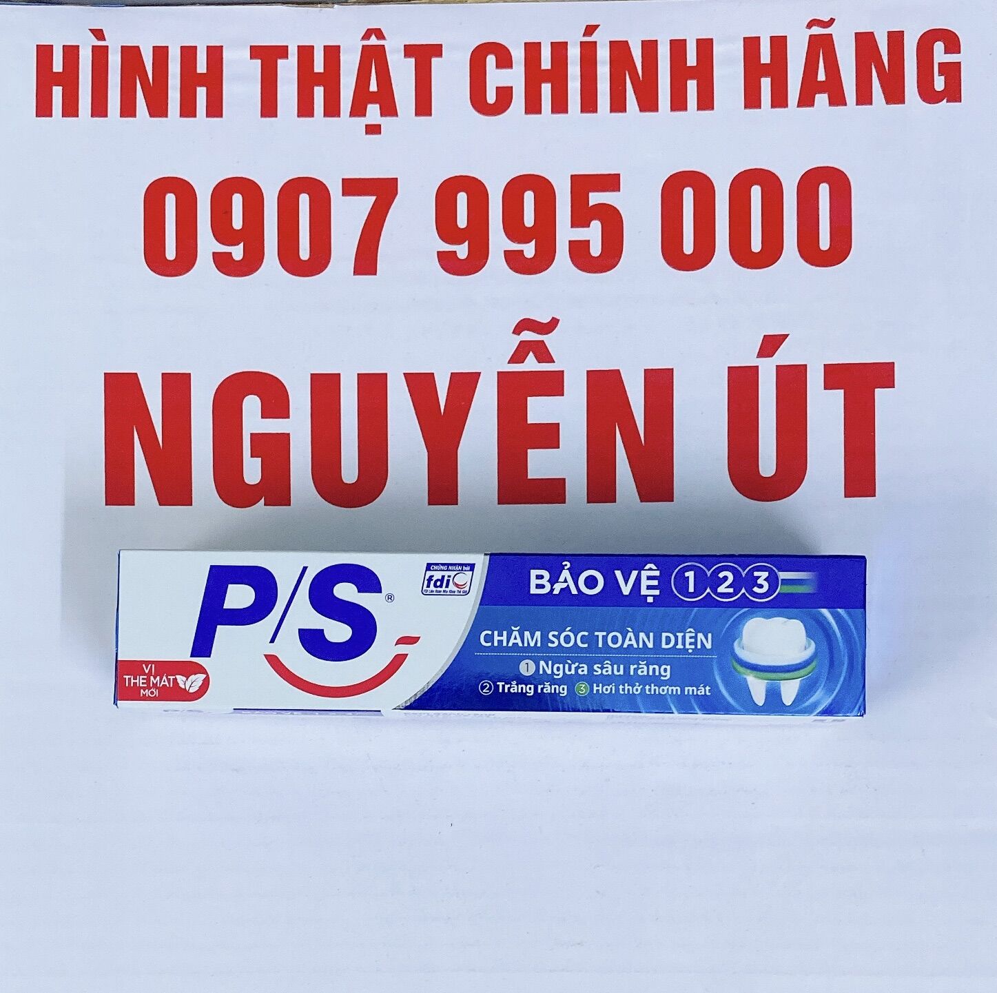 Kem đánh răng ps 123 chăm sóc toàn diện 180g
