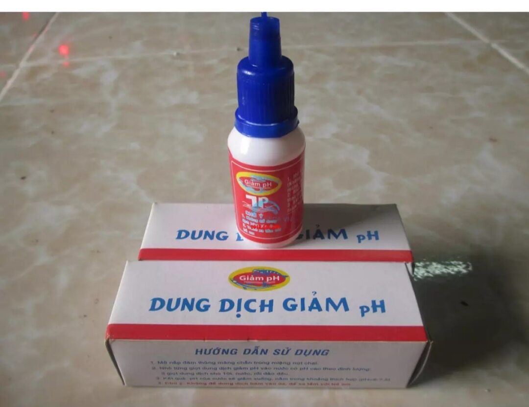 dung dịch tăng giảm ph để nuôi cá tép ốc