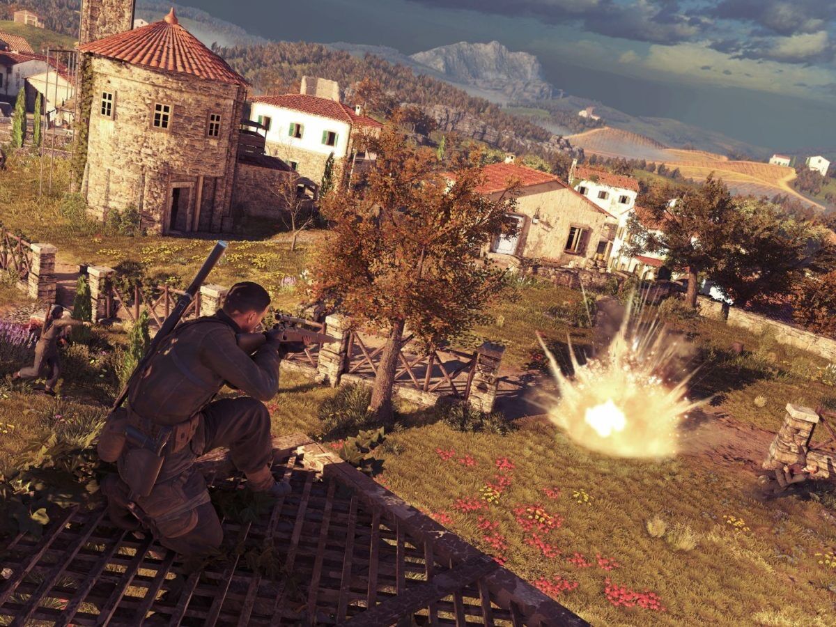 Đĩa chơi game Sniper Elite 4 PS4