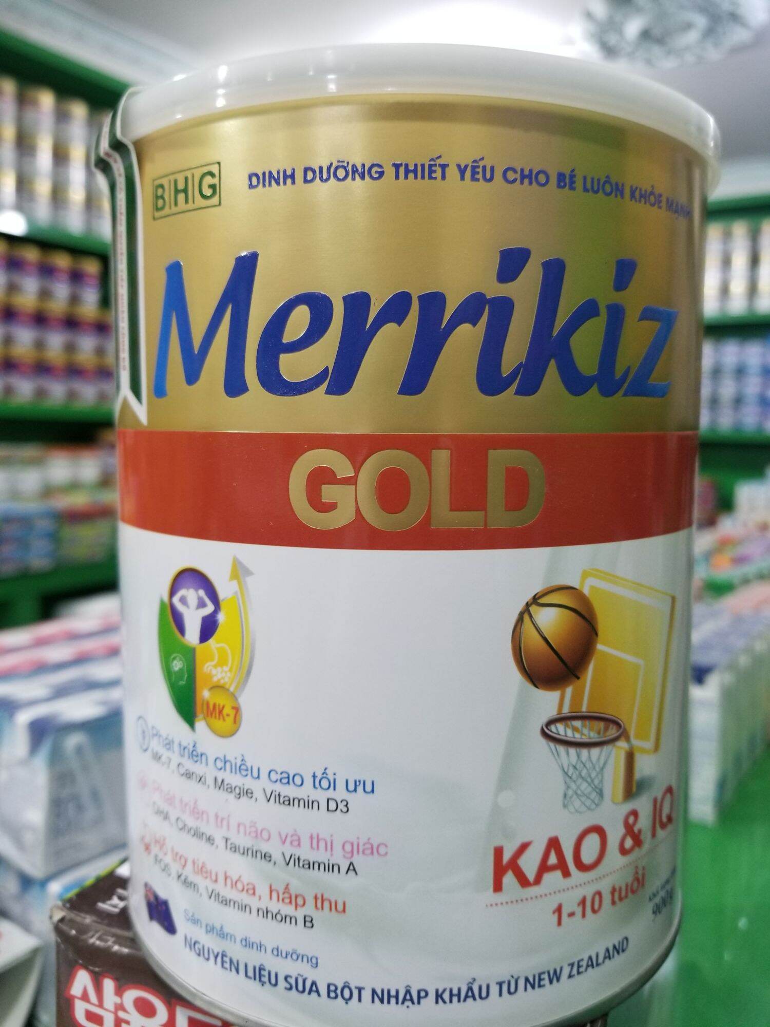 [HCM]SỮA MERRIKIZ GOLD KAO-IQ 900G