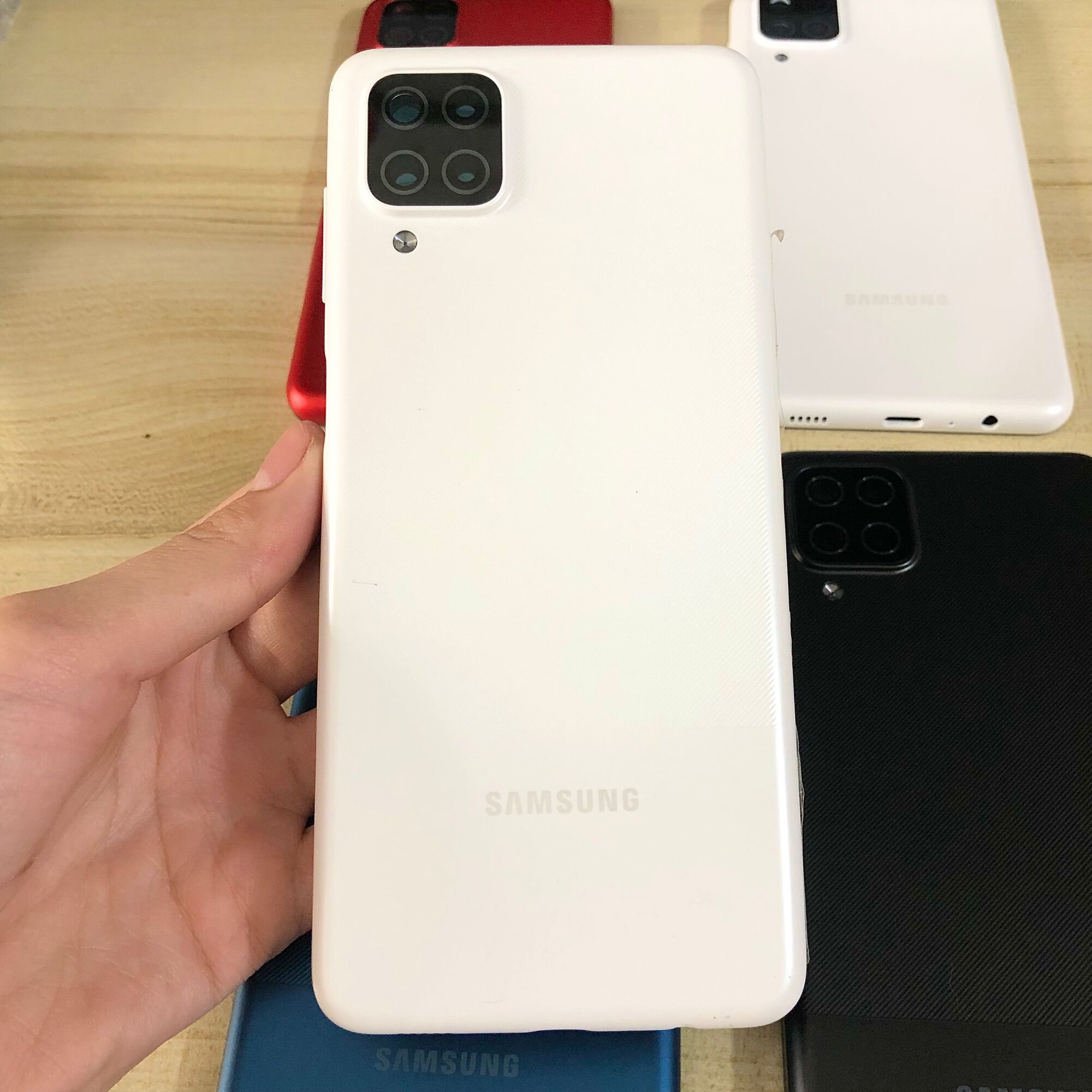 Bộ Vỏ Sườn SAMSUNG A12 ZIN Hàng Cao Cấp.