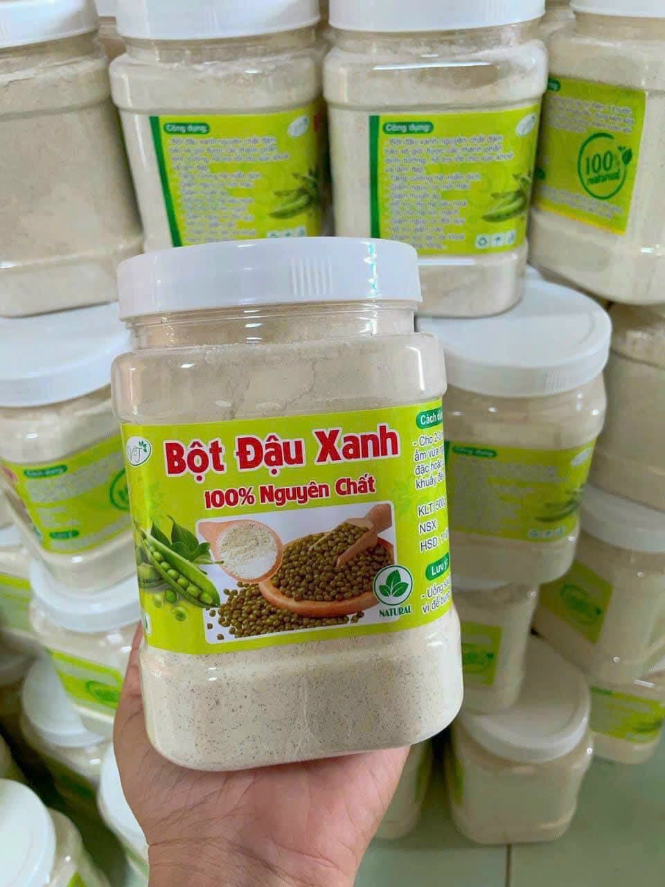 Bột đậu xanh nguyên chất giảm cân đẹp da dinh dưỡng 100% nhà làm