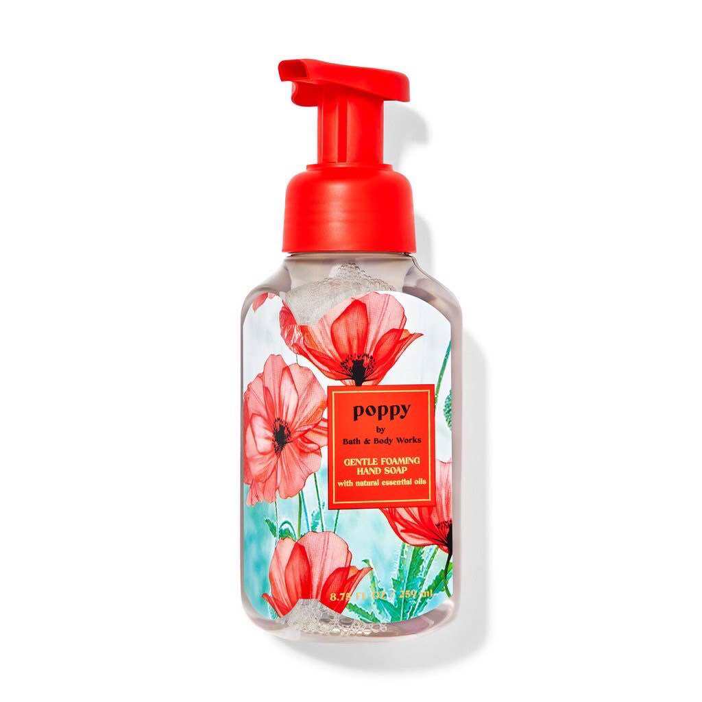 Nước rửa tay tạo bọt Bath & Body Works Poppy 259ml