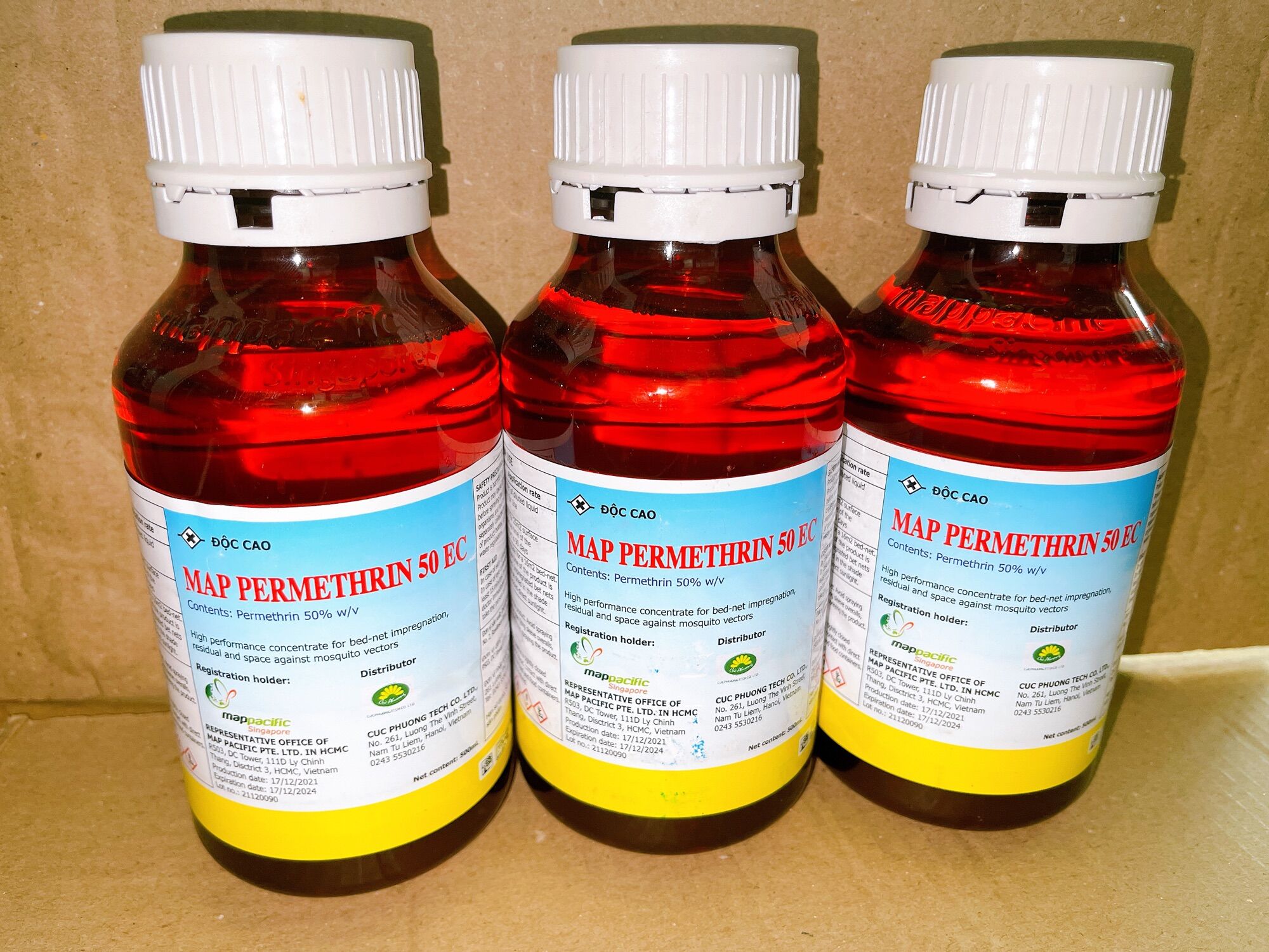 Thuốc diệt muỗi permethrin nhập khẩu Anh Quốc 500ml