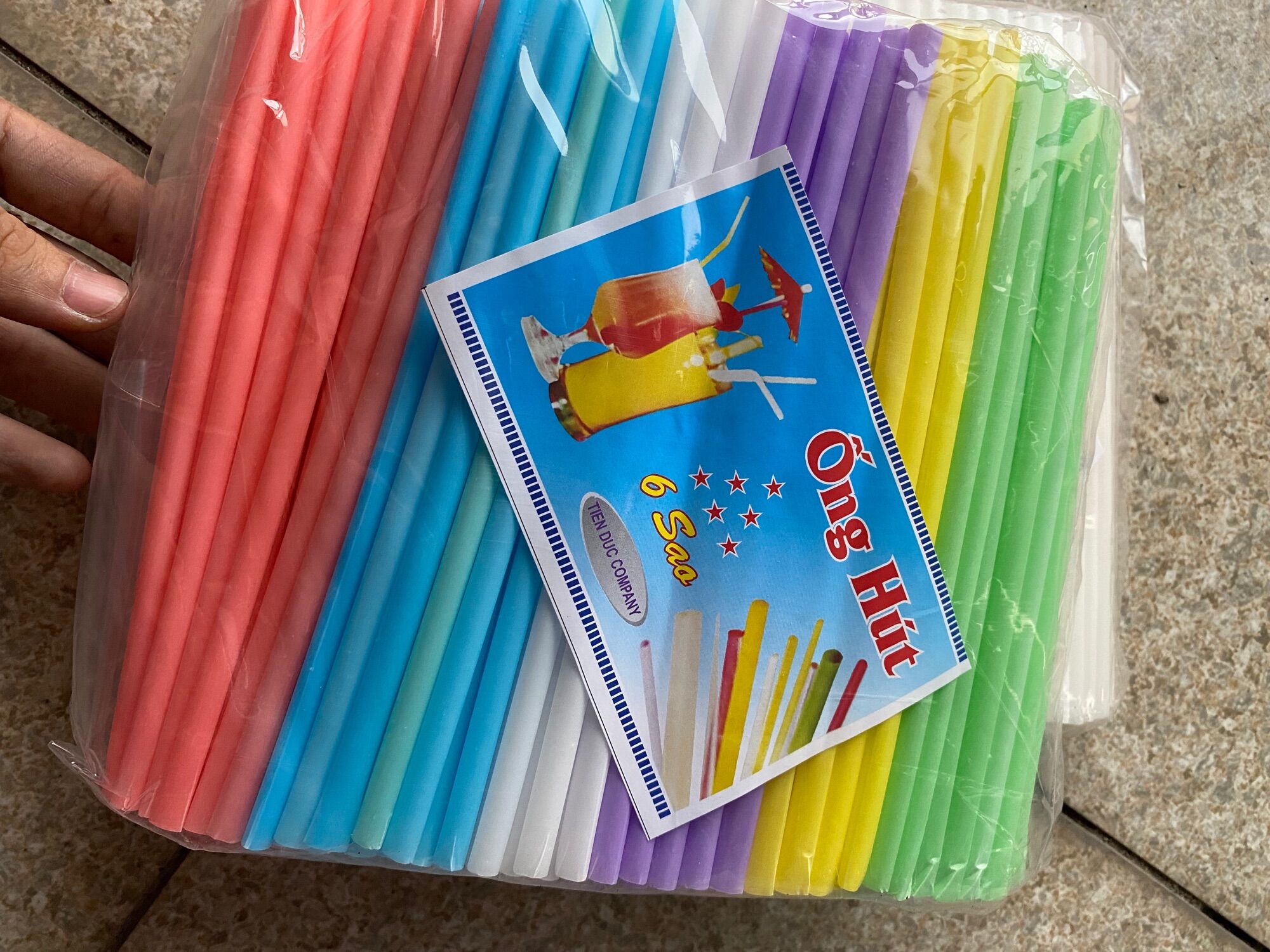 Ống hút nước mía đủ cỡ