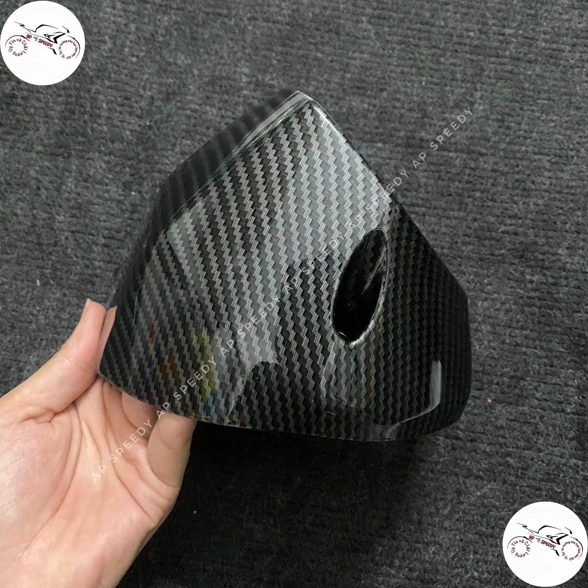 Chụp đích pô xe máy ex155 2021 cacbon