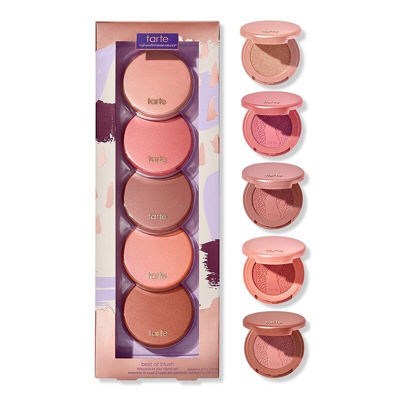 [US] Bảng phấn má Tarte Best of Blush Mini Amazonian Clay Cheek Set