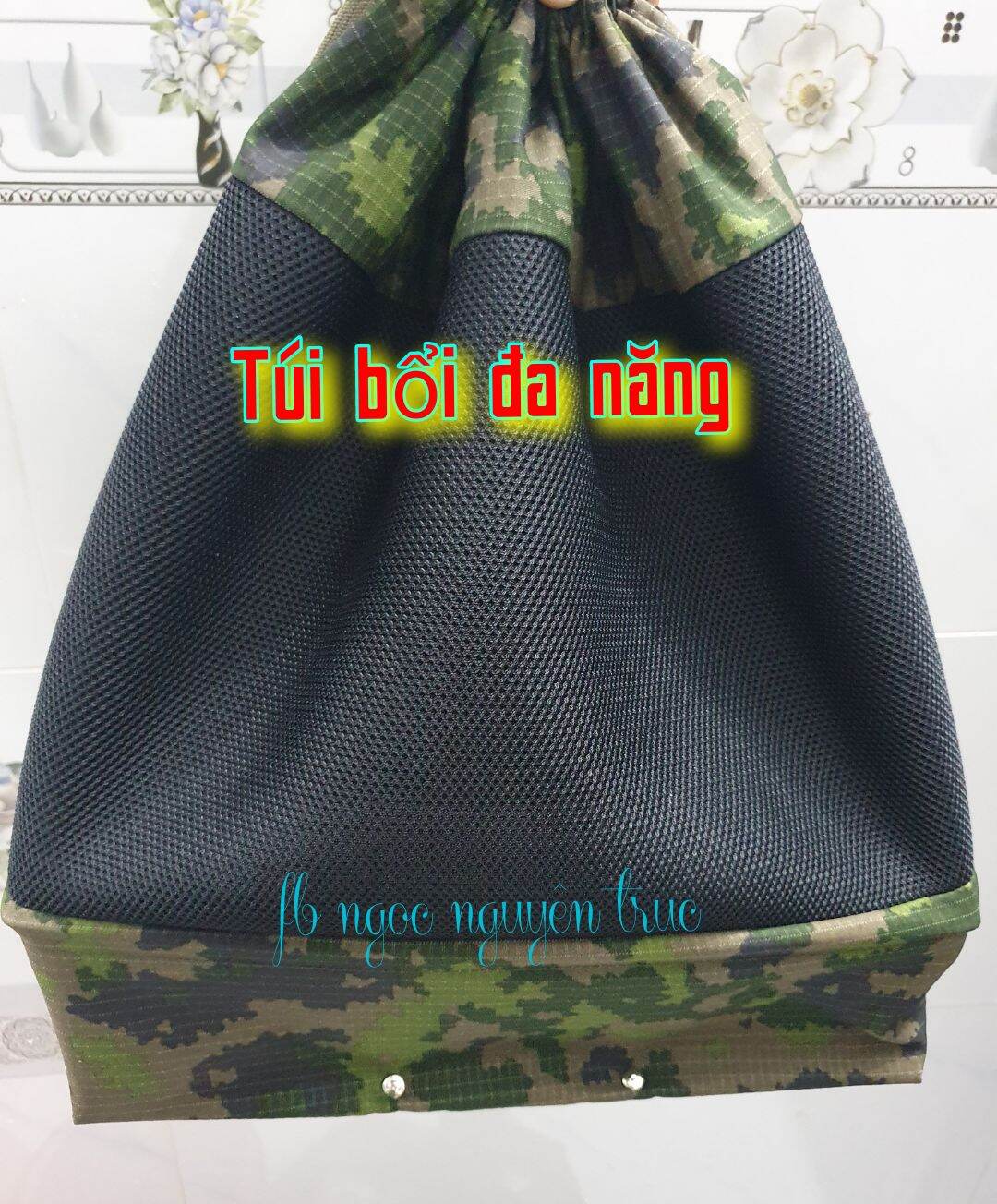 Túi bổi đa năng đáy vuông có vỉ thép