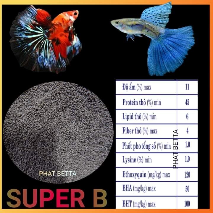 500gram. số 4/6.cám siêu tăng trưởng cho cá.