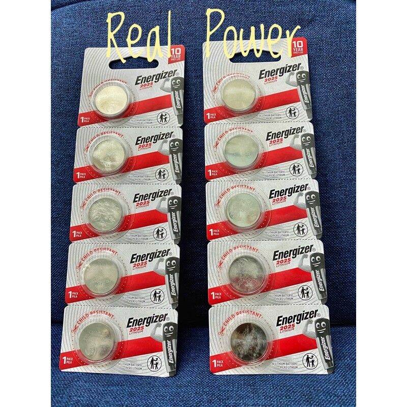 Vỉ 5 viên Pin CR2025 Energizer Lithium 3V