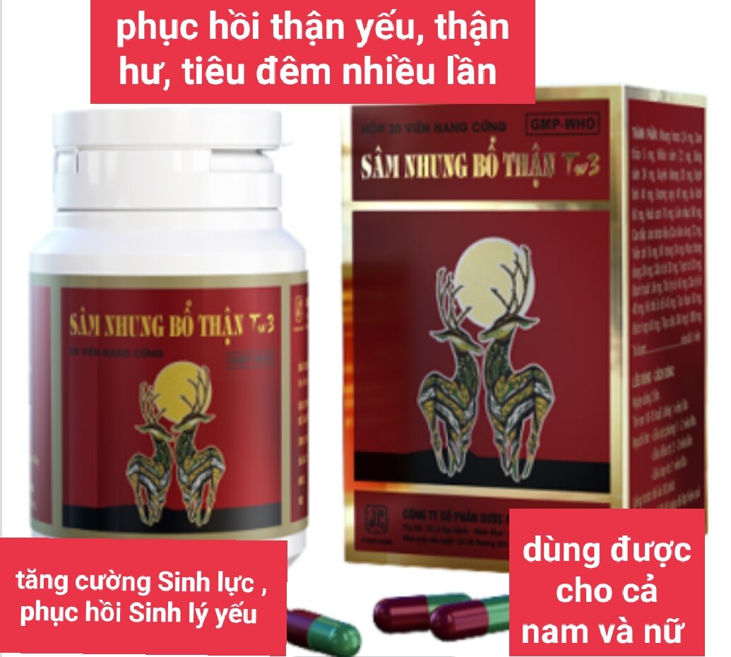 Sâm nhung bổ thận tw3