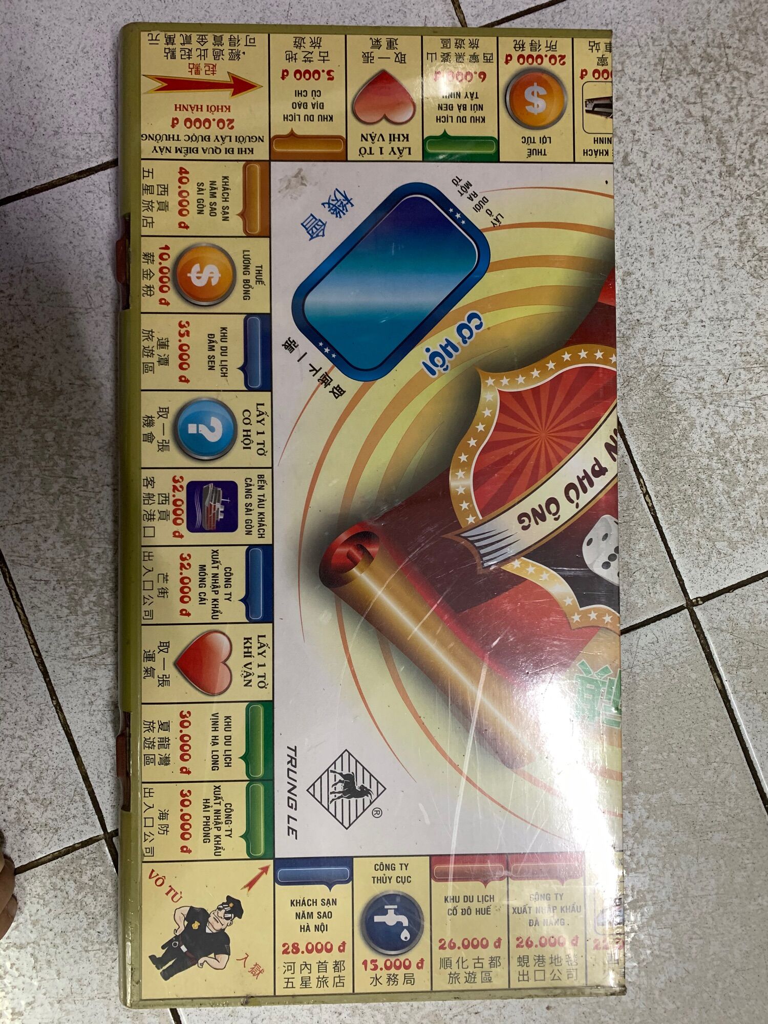 Bộ cờ tỷ phú cao cấp ( size lớn nhất)