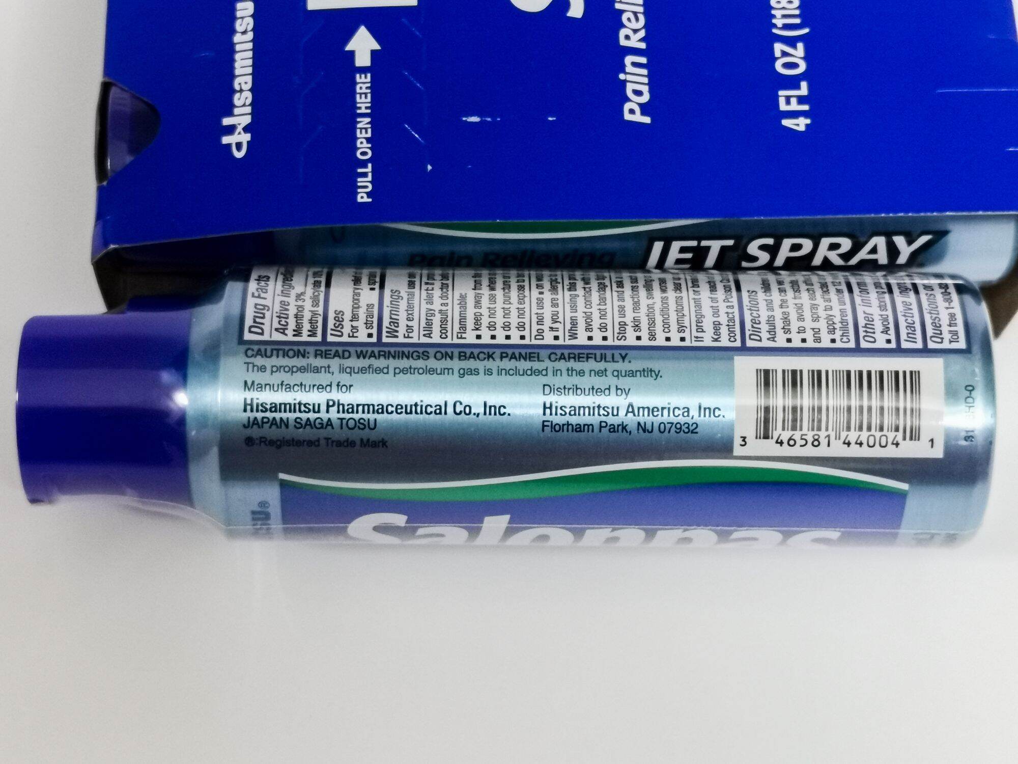 SALONPAS JET SPRAY 118ML