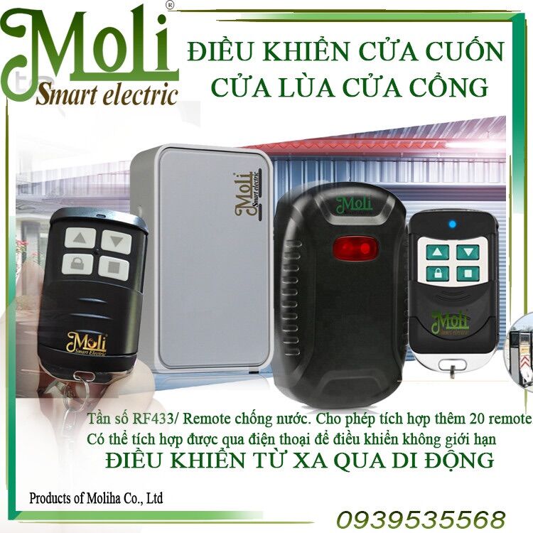 [HCM]BỘ ĐIỀU KHIỂN TỪ XA CỬA CUỐN 2 REMOTE