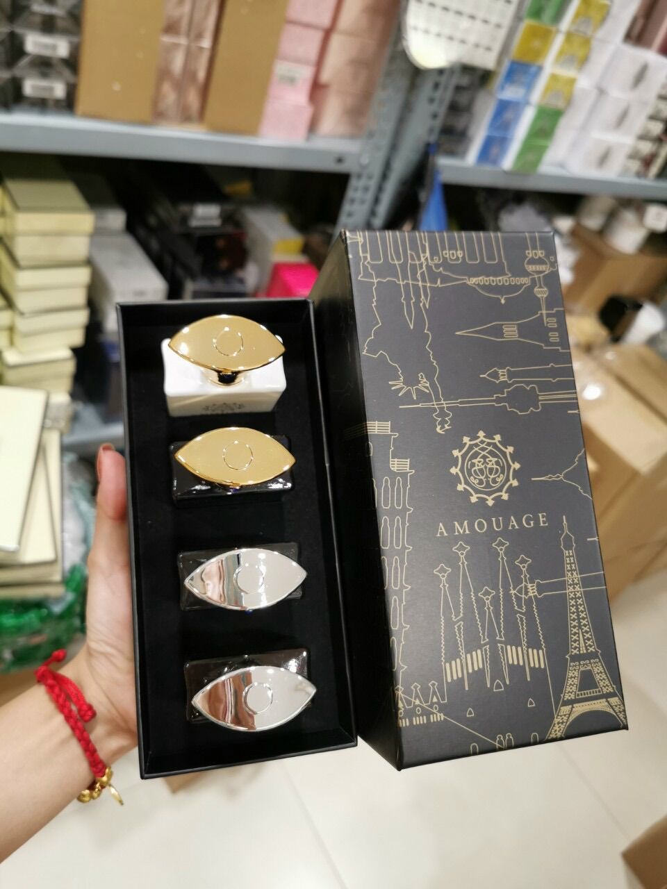 Set 4 chai nước hoa Amouage Miniature