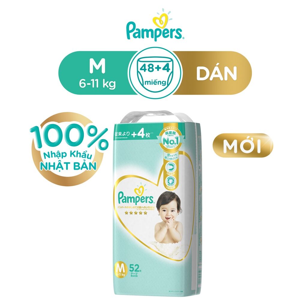 Tã dán Pampers Cao cấp
Hàng nội địa Nhật