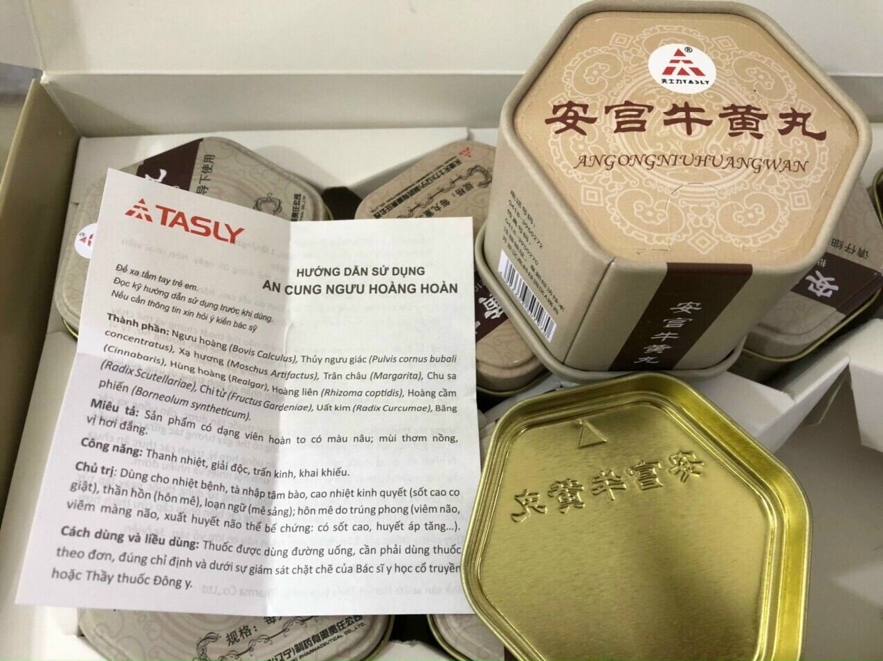 AN CUNG NGƯU HOÀNG HOÀN TASLY
