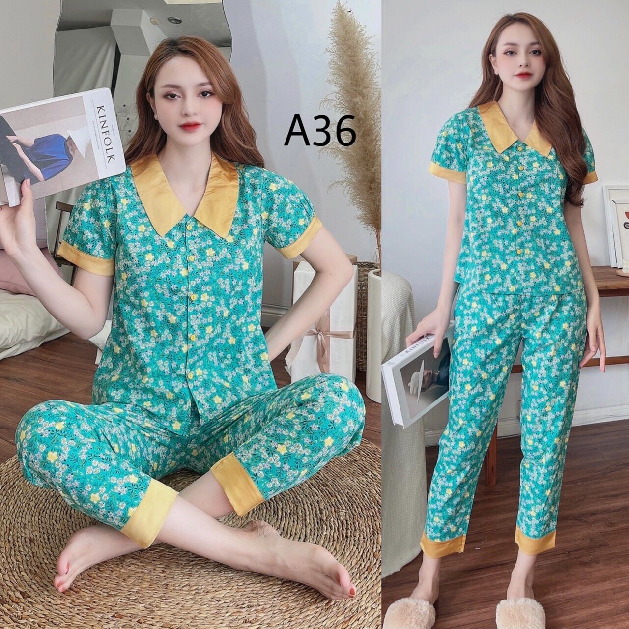 Đồ bộ mặc nhà chất thô