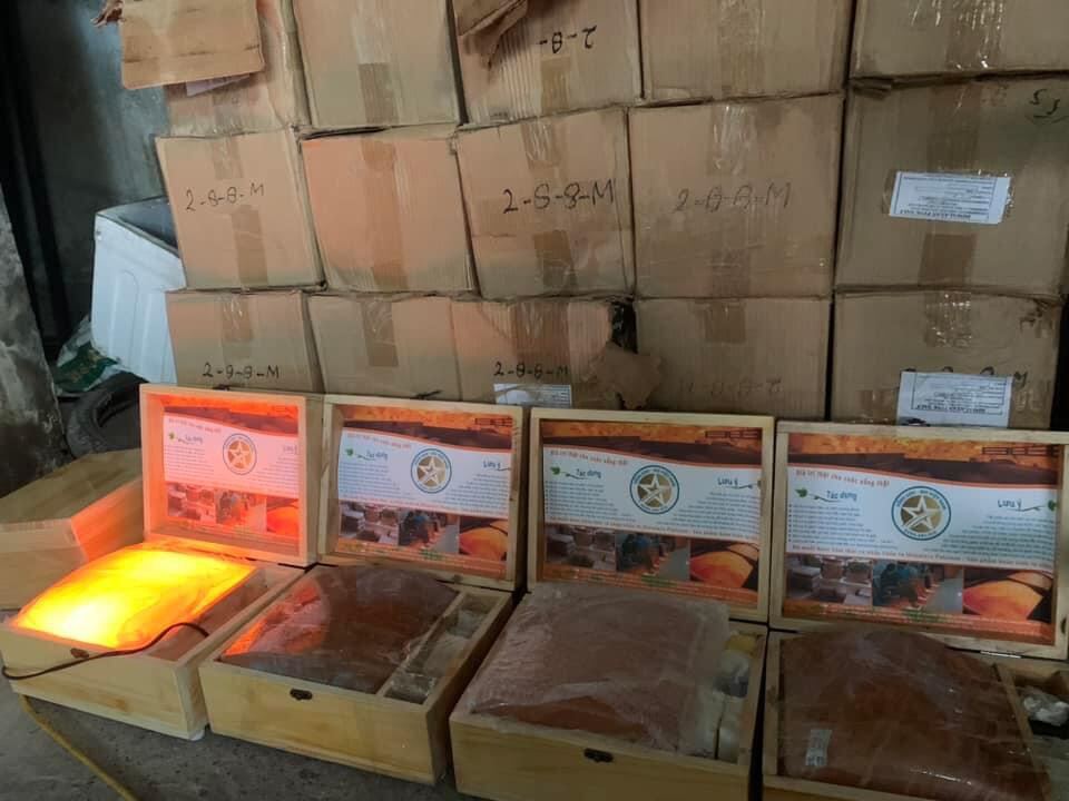 ĐÈN ĐÁ MUỐI HIMALAYA MASSAGE CHÂN