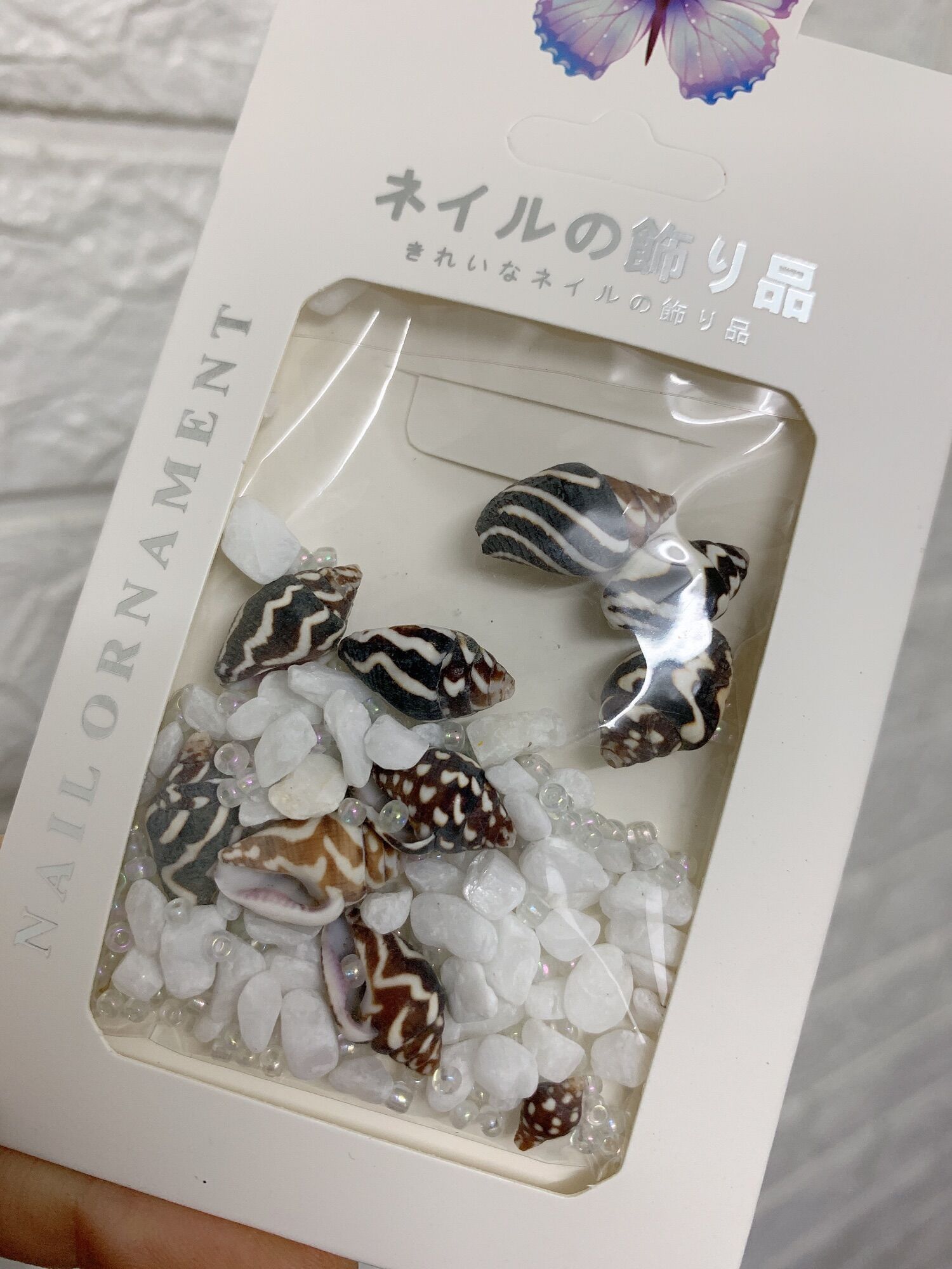 Phụ kiện ốc gắn móng charm ốc đá gắn móng