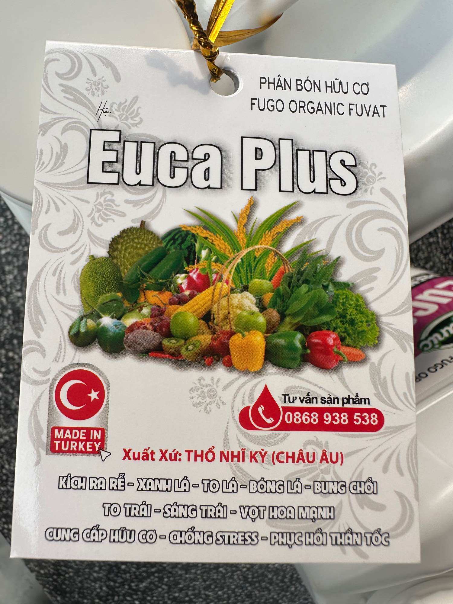 Euca Plus( Hữu cơ nước Thổ Nhĩ Kỳ) FUGO