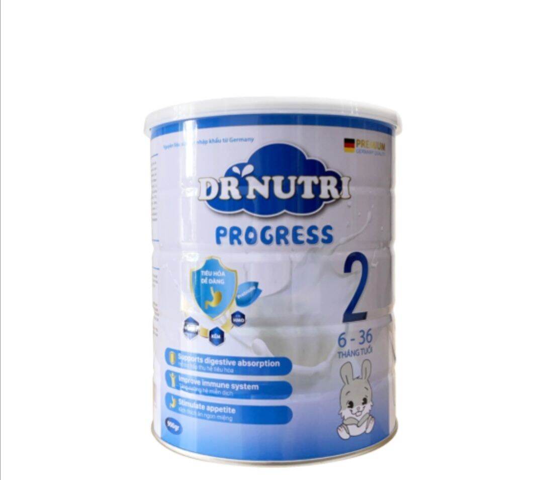Sữa phát triển chiều cao và trí não Dr Nutri Progress 900g