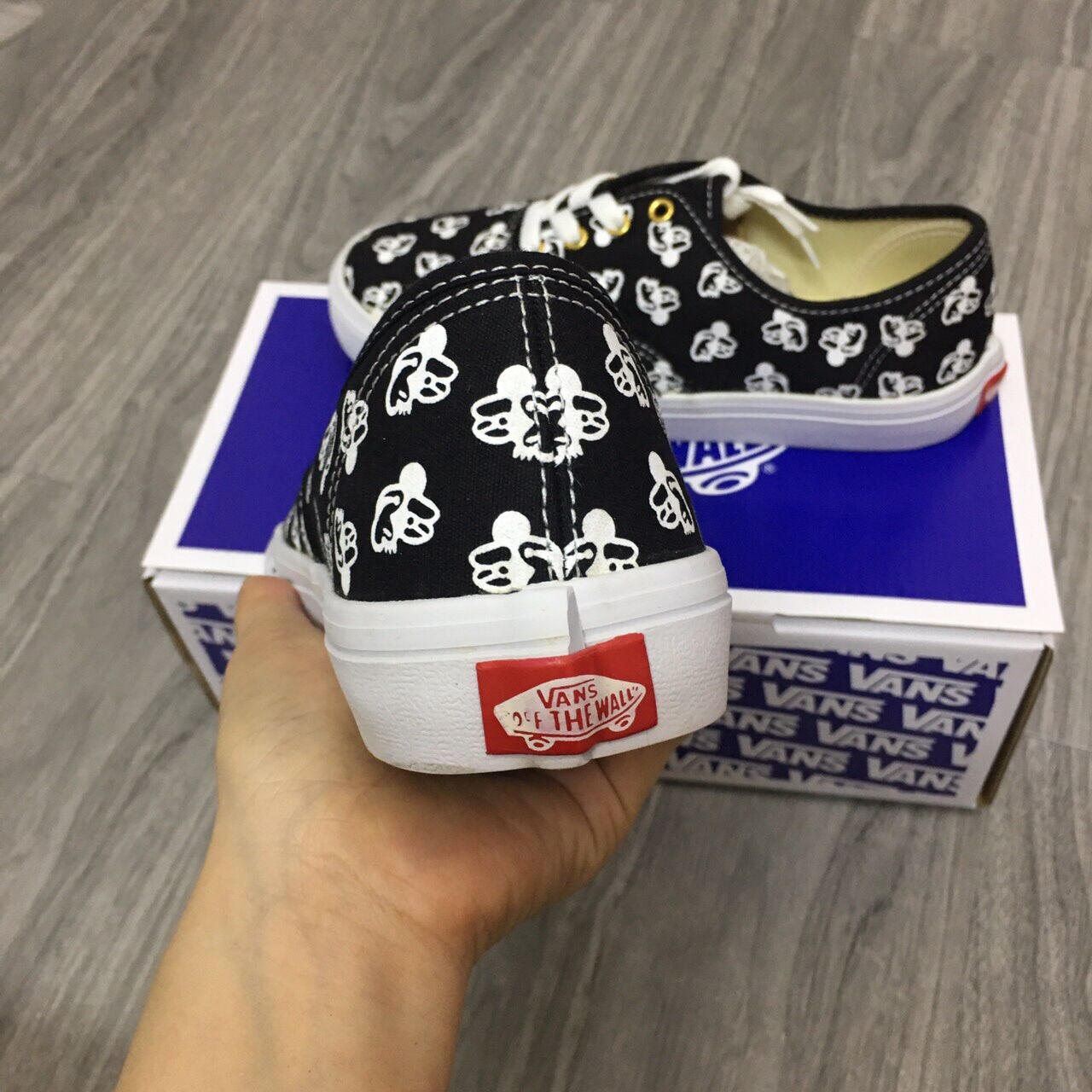 Giày vans chuột mickey size 36->43 NAM NỮ