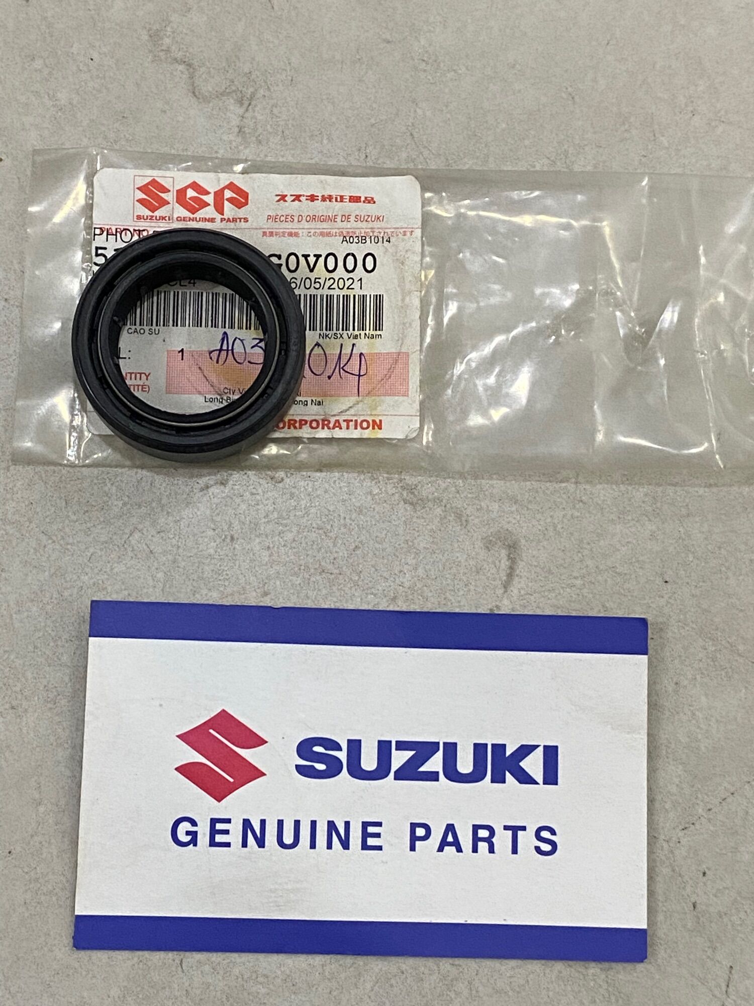 Phốt dầu phuộc trước satria raider fi suzuki chính hãng