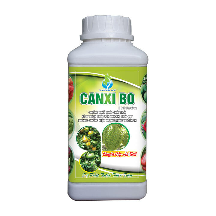 Phân bón CANXI BO chống thối trái, nứt trái, kích thích trái lớn nhanh, trái đẹp, phòng chống hiện tượng rụng trái non.