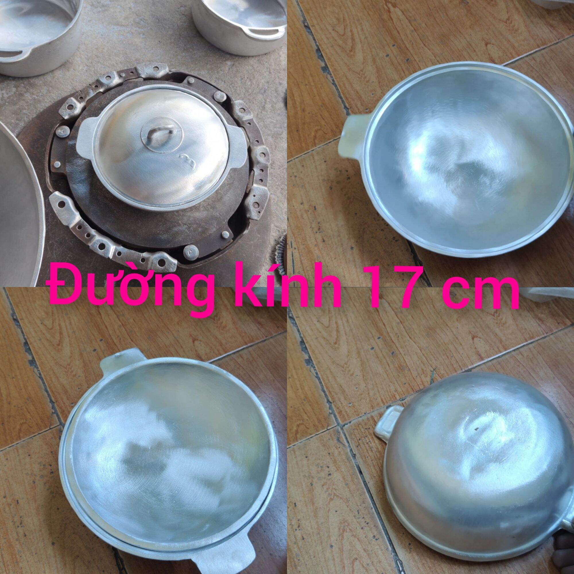 NỒI GANG KHO TỘ ĐƯỜNG KÍNH 17,5CM LOẠI SIÊU DAY ĐƯỢC ĐÚC BẰNG THỦY LỰC