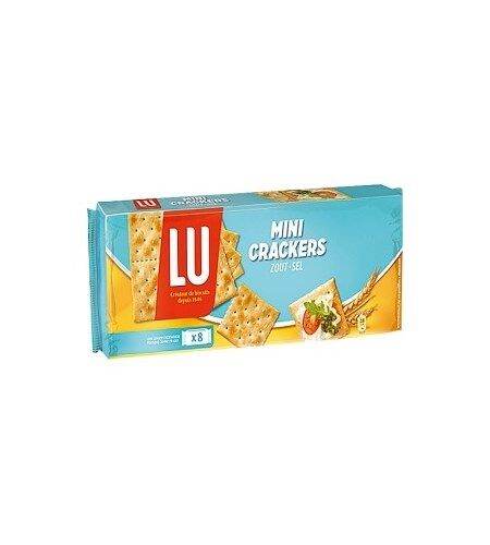 Bánh Lu Mini Crackers Zout Sel LU mặn 250g gói