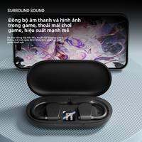 MOON JUNE | Tai Nghe Không Dây Truyền Âm Sóng Xương Có Hủy Tiếng Ồn Cho Thể Thao