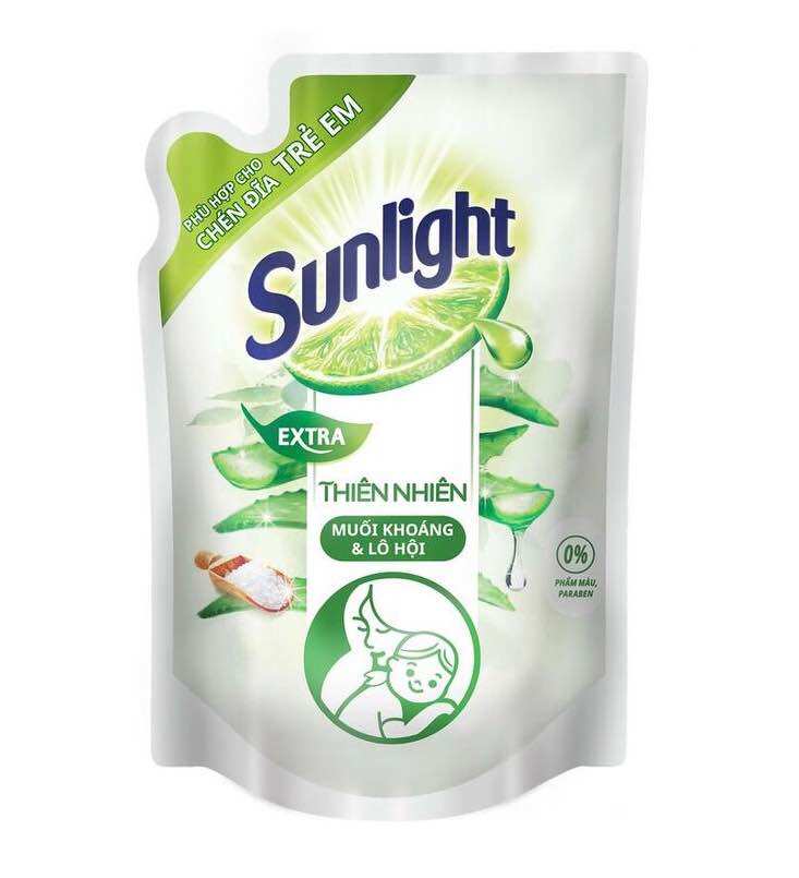 Nước Rửa Chén Bát Sunlight Thiên nhiên | Túi 3.4KG