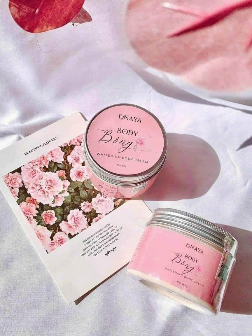 Kem body kích trắng bông 3c3