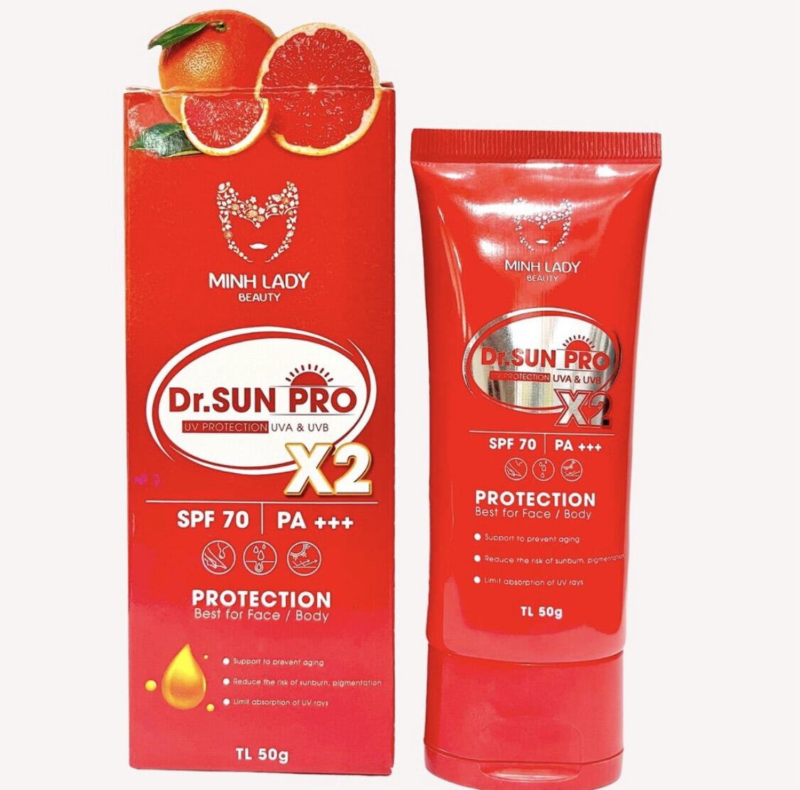 Kem Chống Nắng Dr Sun Pro Minh Lady