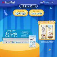Thùng 48 hộp sữa tươi tiệt trùng TH true MILK ít đường 110 ml (110 ml x 48)