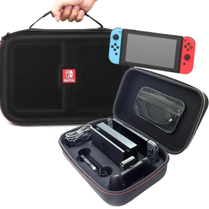 BAO ĐỰNG Nintendo Switch System Carrying Case – Protective Deluxe Travel System Case Ninetendo Switch