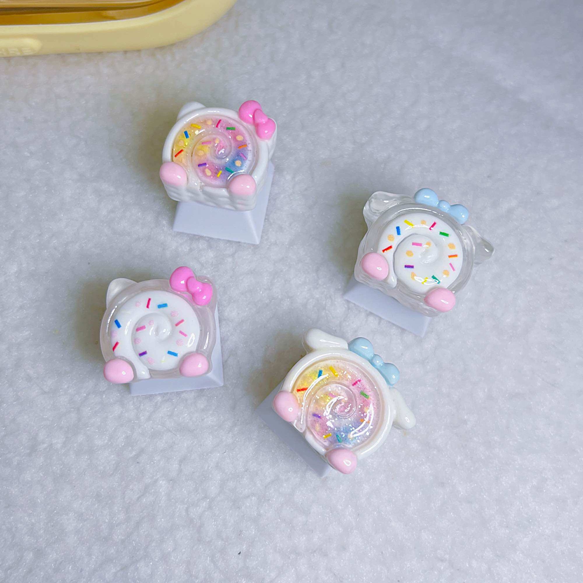 Keycap bánh hình gấu chỉ dành cho bàn phím cơ