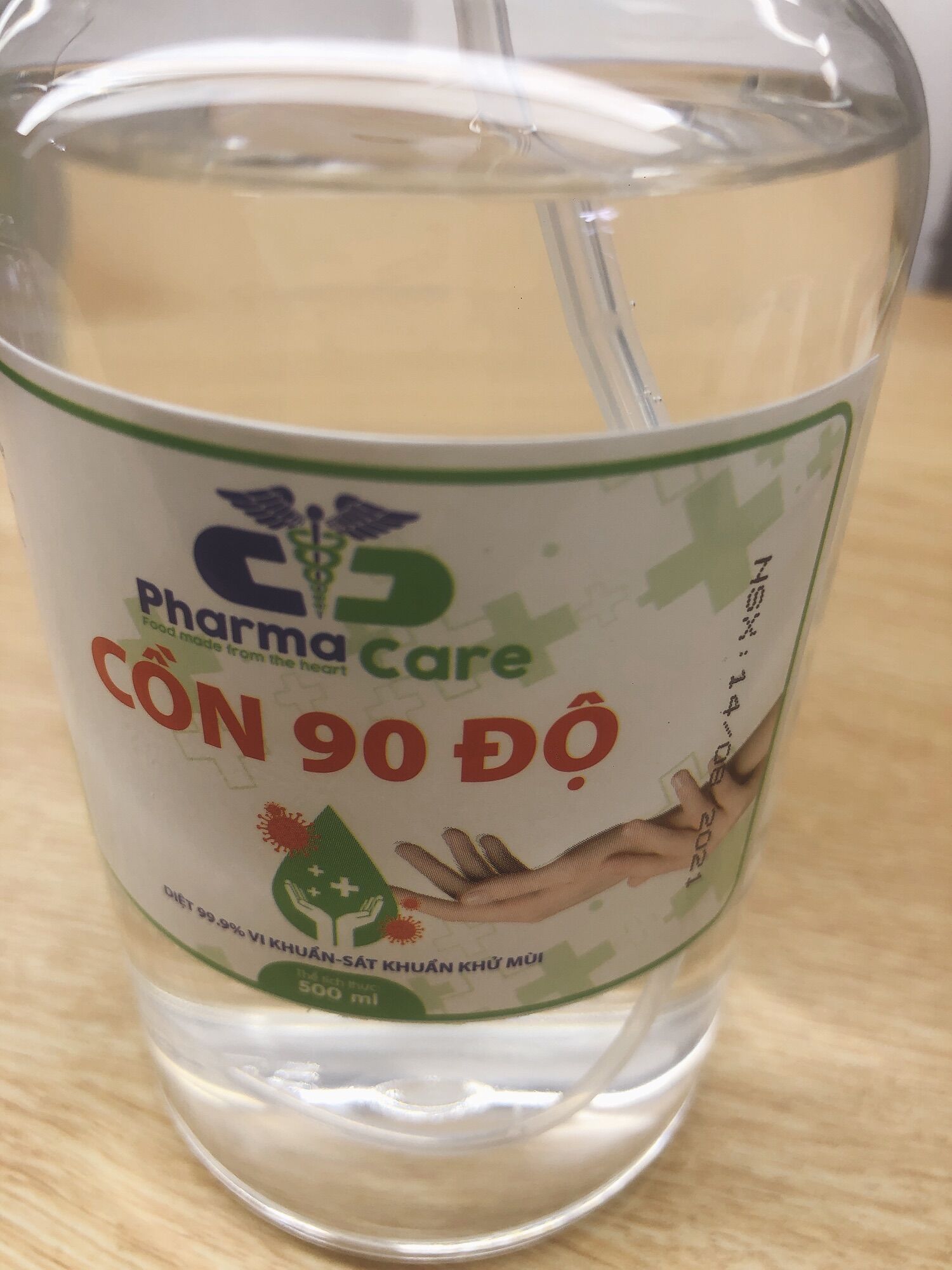 Cồn phrama care 90 độ 500ml