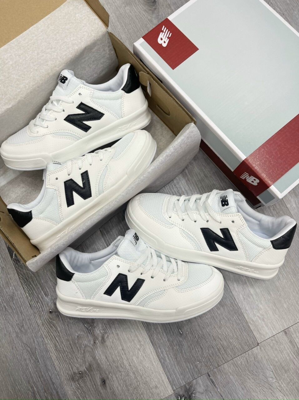 Giày NB crt300 chữ đen phản quang